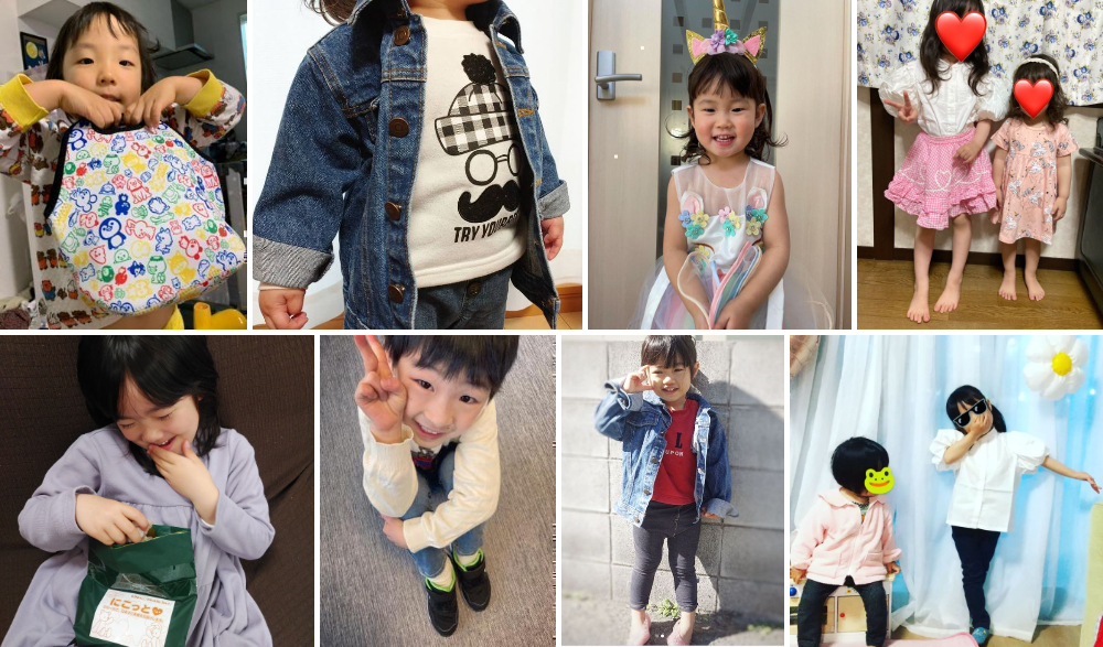 佐賀県で寄付された子供服達は第２の人生を歩んでいます。
