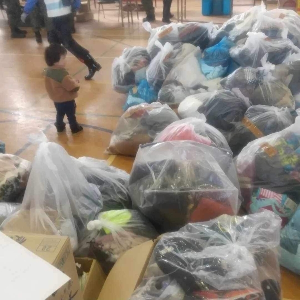 奥能登　穴水へ支援品が届きました。 写真 1