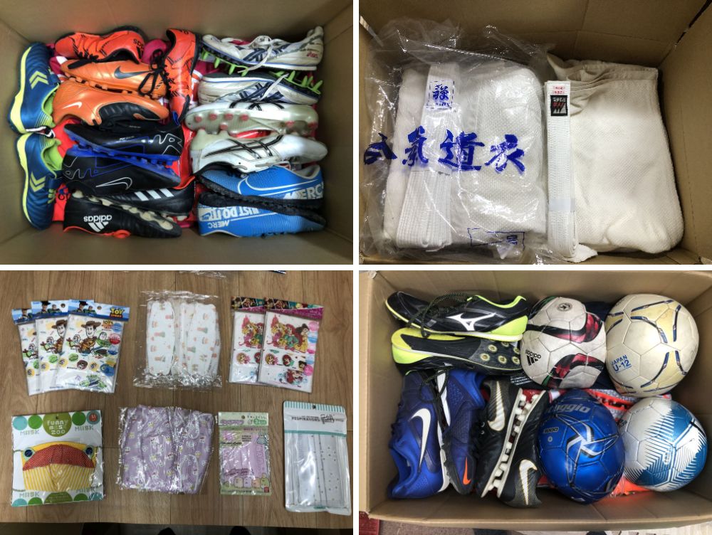 ザンビアに、サッカーシューズを発送しました 写真 0