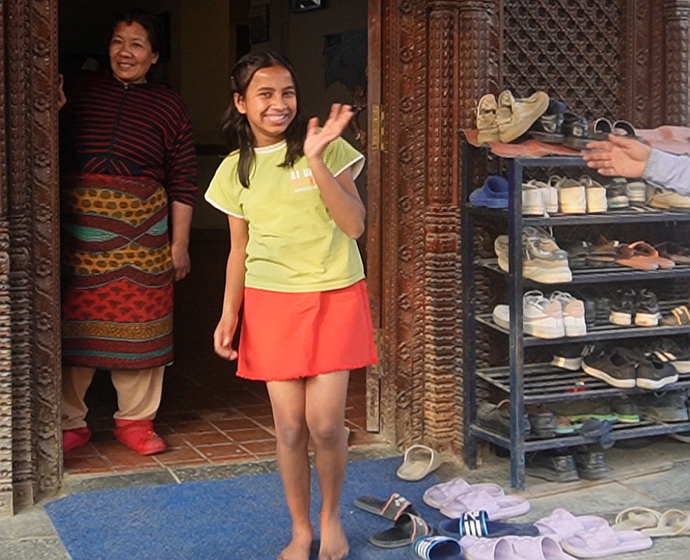 カトマンズ孤児院 日本の古着でファッションショー その2