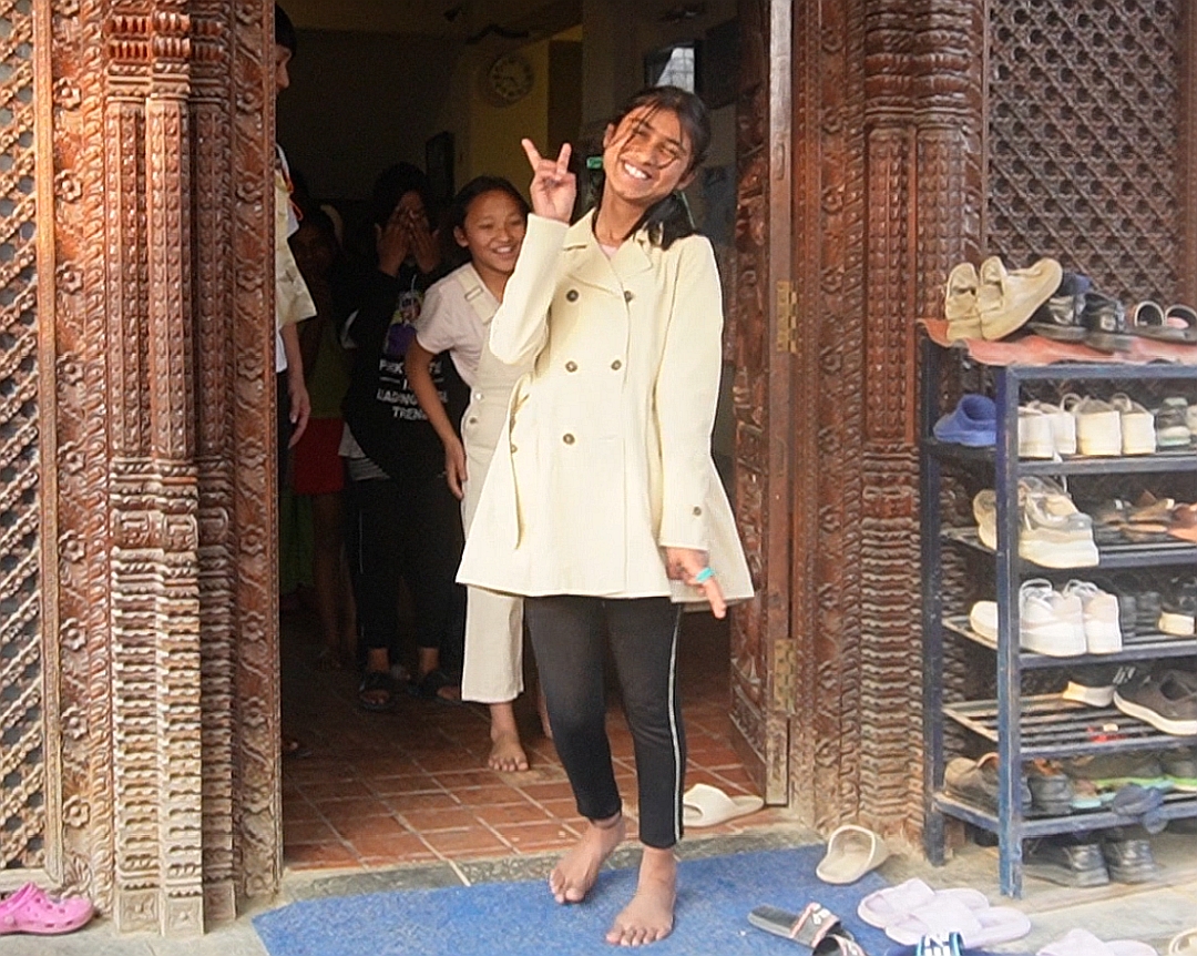 カトマンズ孤児院 日本の古着でファッションショー その３