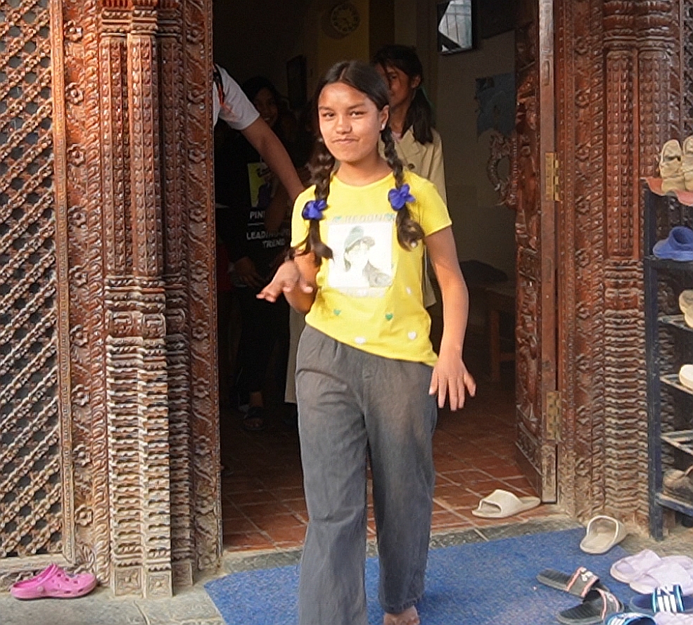 カトマンズ孤児院 日本の古着でファッションショー その４