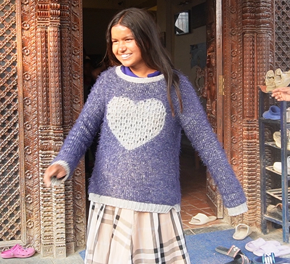 カトマンズ孤児院 日本の古着でファッションショー その6