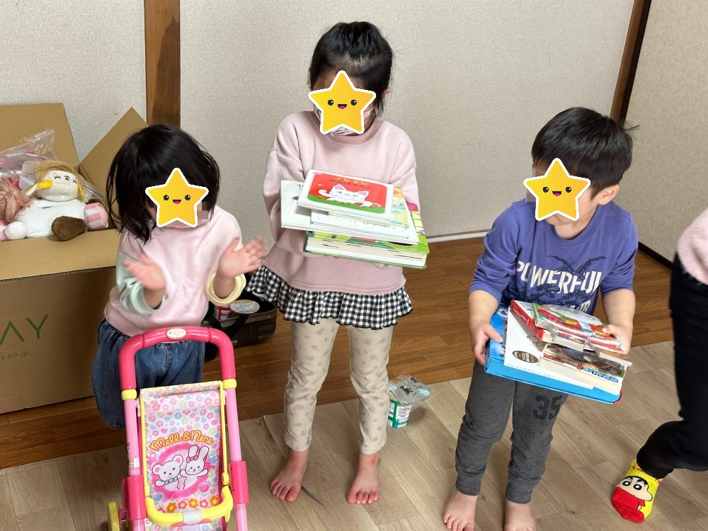 北海道の児童発達支援事業所　「のんの・ぴらさ」さんにおもちゃの寄付 写真 1