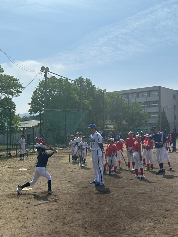 能登半島地震支援 野球教室 写真 4
