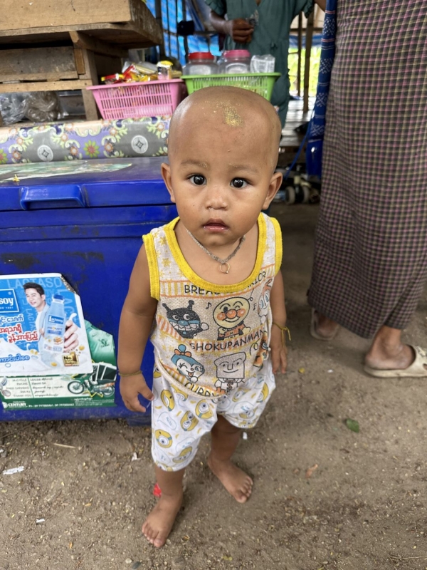 ミャンマーレポート３ IDPの子供たち 写真 3