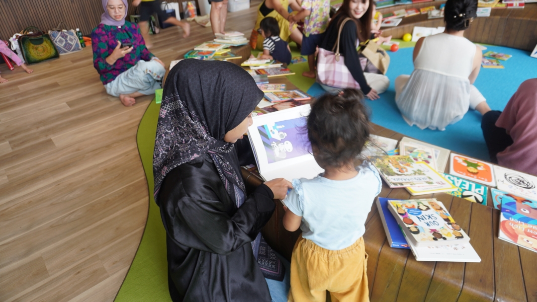 マレーシア子育てラボ　その１ ブックシェアイベント ローカルのママさんも参加していました
