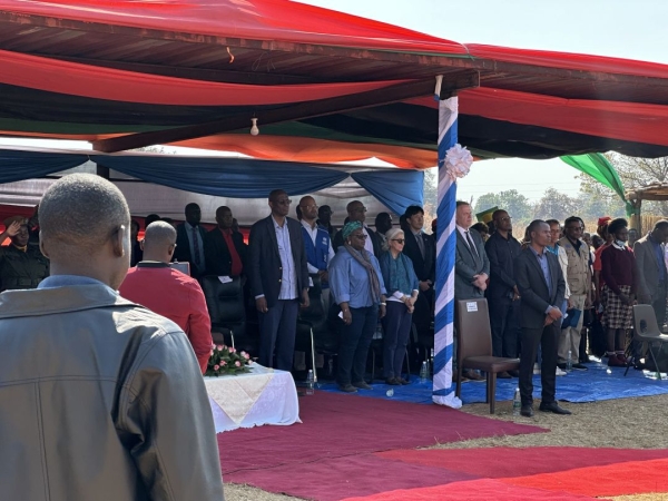 世界難民の日 in ザンビア  開会式の様子