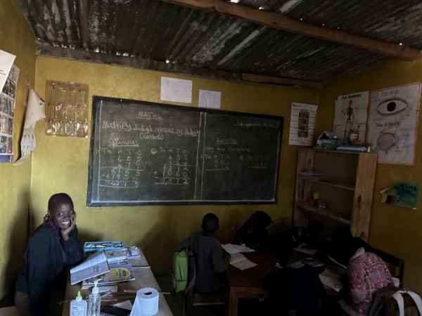 授業の様子です<br class=sp_only>黒板を書き写す時間が多い印象