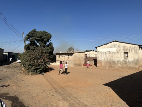 ルサカのコンパウンドのこどもたち　その４