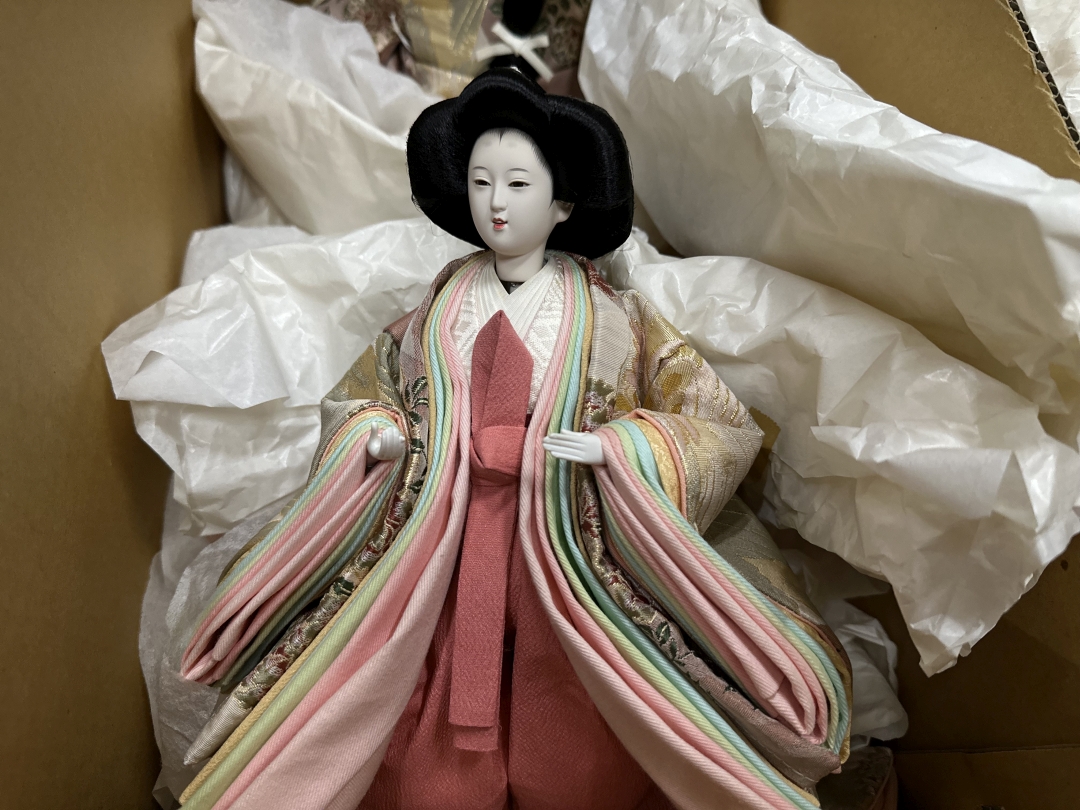 寄付させて頂いたひな人形です。