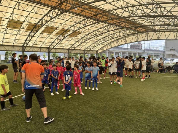 サッカー大会の様子