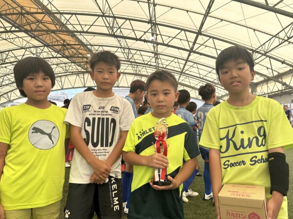 サッカー大会の様子