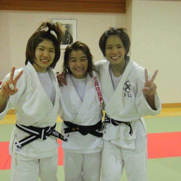 2019年に、日本に1か月柔道留学した際のお写真です。その２