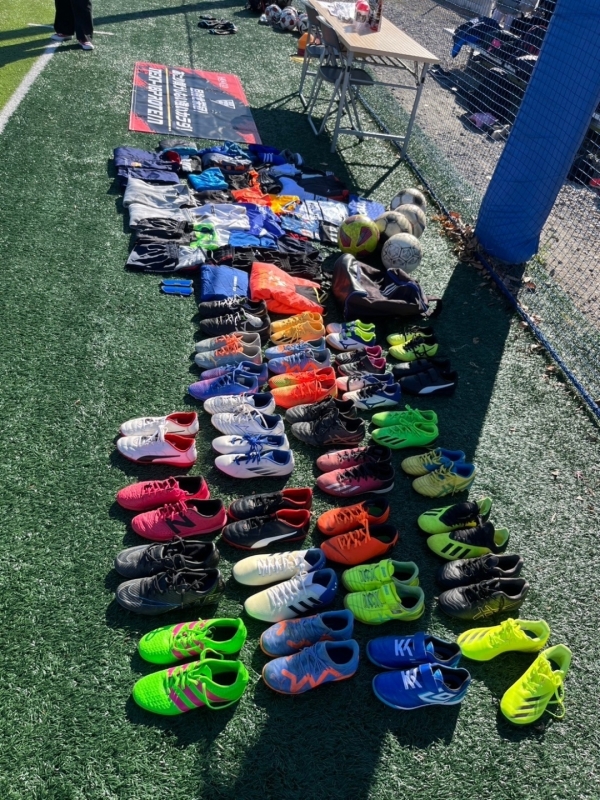 2024年11月<br>千葉県柏市のサッカー大会です<br>沢山の寄付を頂きました！