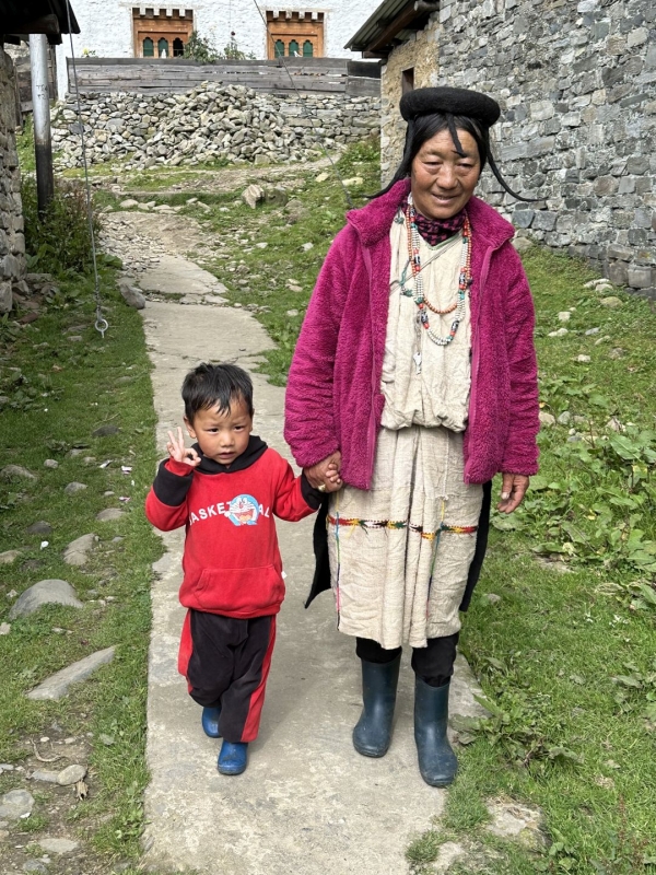 レキさんのお母さんです。<br class=sp_only>5000mの山頂から降りてきました