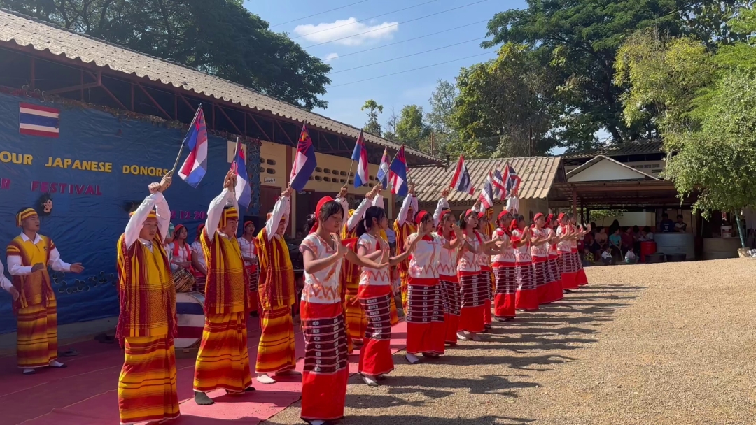 No 387 ミャンマー難民学校での学園祭 vol. 9 民族ダンス