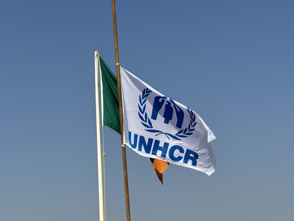 ザンビアとUNHCRの旗の下に、難民の日のイベントが行われました