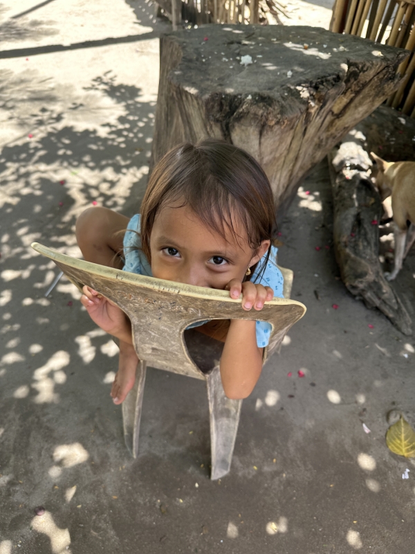 浜辺にいた女の子