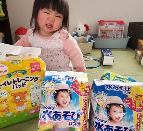 日本国内でおむつを寄付