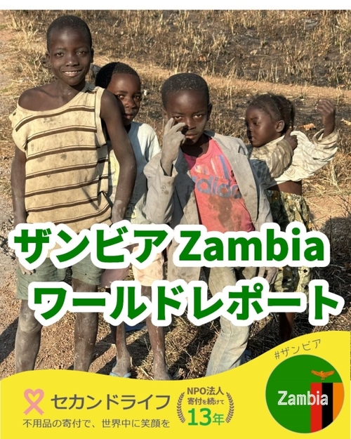 ザンビア共和国からのボランティア・寄付レポート
