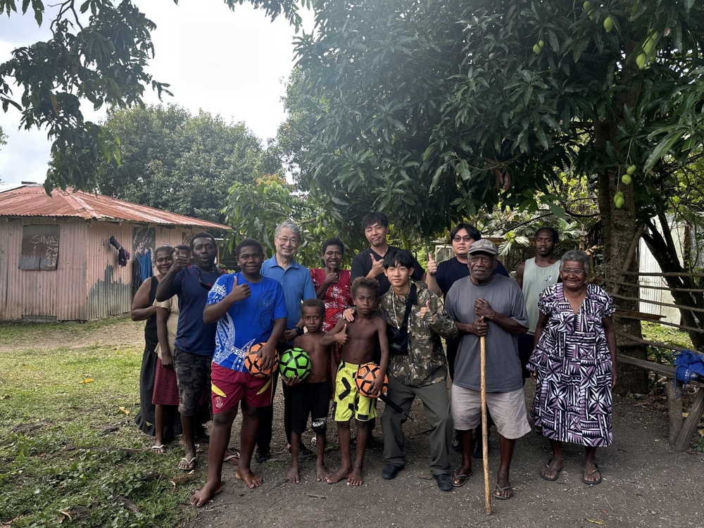 豊かで幸せなメラネシアの人々