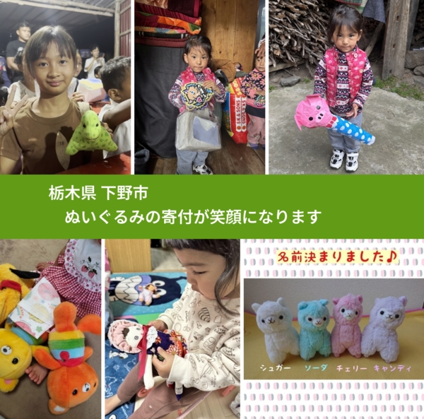 栃木県 下野市 で、安心してぬいぐるみを寄付できます。ワクチン募金にもなります