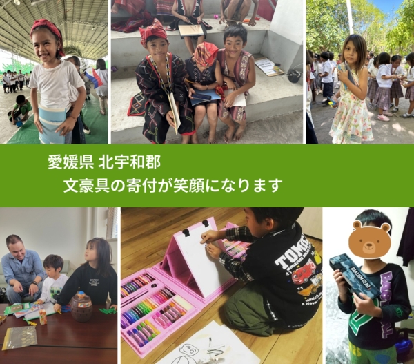 愛媛県 北宇和郡 で、安心しておもちゃを寄付できます。ワクチン募金にもなります