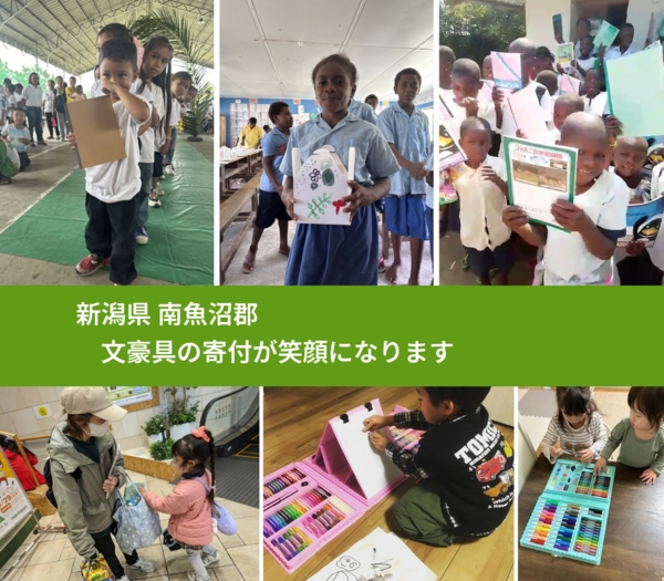 新潟県 南魚沼郡 で、安心しておもちゃを寄付できます。ワクチン募金にもなります