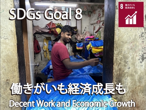 SDGs Gaol 8 | 働きがいも経済成長も に対する寄付活動