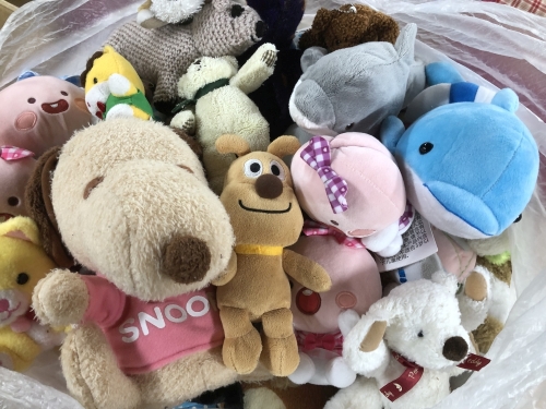 可愛いぬいぐるみは、どこの国でも、特に女の子に人気です。